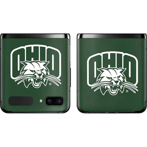 Ohio University Ohio University Outline Galaxy Z Flip Skin