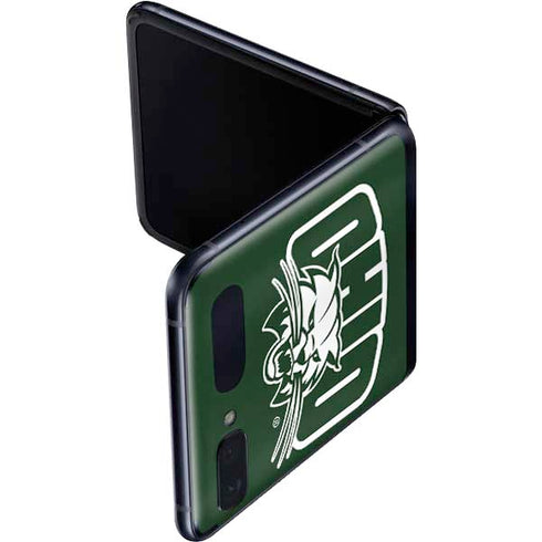 Ohio University Ohio University Outline Galaxy Z Flip Skin