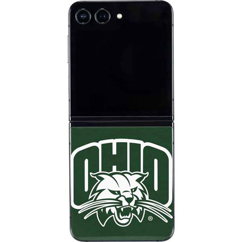 Ohio University Ohio University Outline Galaxy Z Flip5 5G Skin