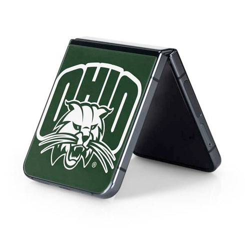 Ohio University Ohio University Outline Galaxy Z Flip5 5G Skin