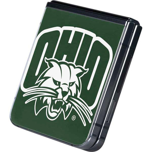 Ohio University Ohio University Outline Galaxy Z Flip5 5G Skin