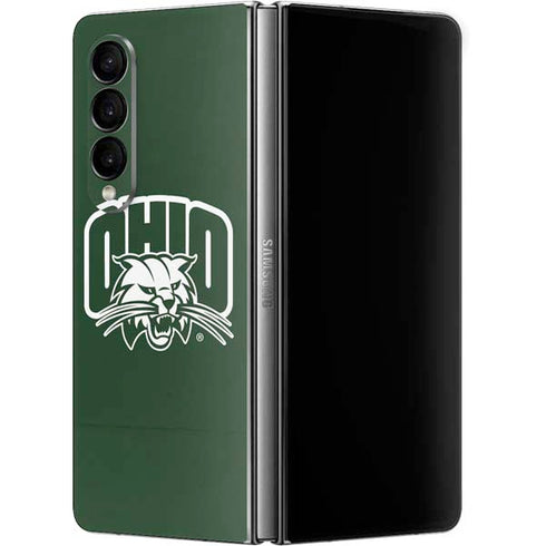Ohio University Ohio University Outline Galaxy Z Fold4 5G Skin