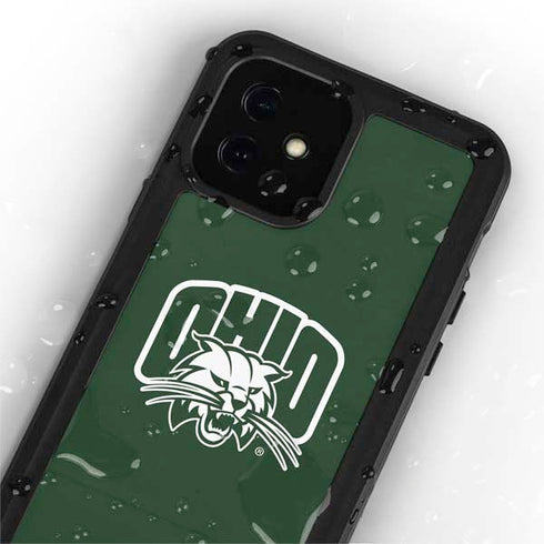 Ohio University Ohio University Outline iPhone 12 Mini Waterproof Case