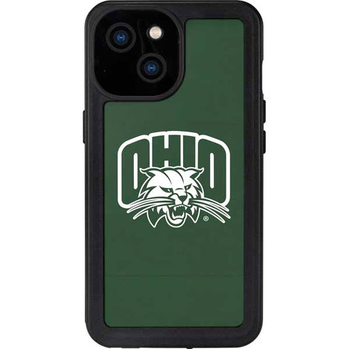 Ohio University Ohio University Outline iPhone 13 Mini Waterproof Case
