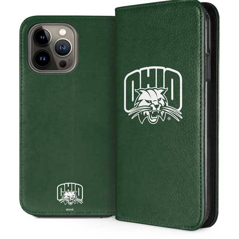 Ohio University Ohio University Outline iPhone 13 Pro Max Folio Case