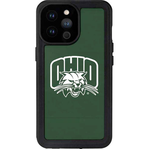 Ohio University Ohio University Outline iPhone 14 Pro Max Waterproof Case