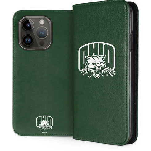 Ohio University Ohio University Outline iPhone 15 Pro Folio Case