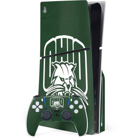 Ohio University Ohio University Outline PS5 Slim Disk Bundle Skin