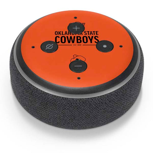 Oklahoma State University OK Cowboys Est 1890 Amazon Echo Dot Skin