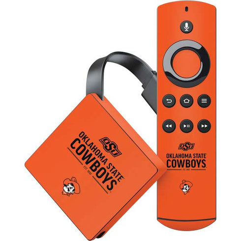 Oklahoma State University OK Cowboys Est 1890 Amazon Fire TV Skin