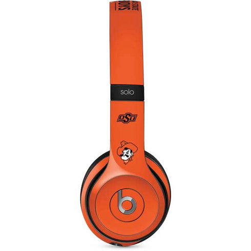 Oklahoma State University OK Cowboys Est 1890 Beats Solo 2 Wired Skin