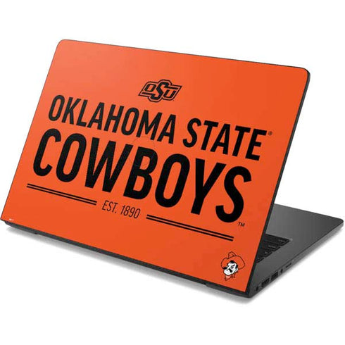 Oklahoma State University OK Cowboys Est 1890 Dell Chromebook Skin