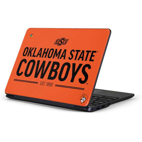 Oklahoma State University OK Cowboys Est 1890 Samsung Chromebook Skin
