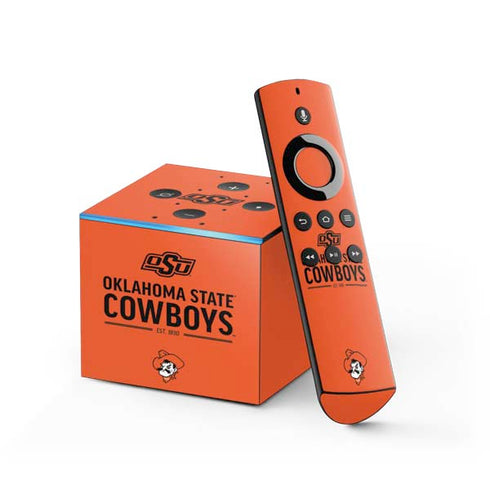 Oklahoma State University OK Cowboys Est 1890 Fire TV Cube Skin