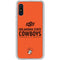 Oklahoma State University OK Cowboys Est 1890 Galaxy A10e Clear Case