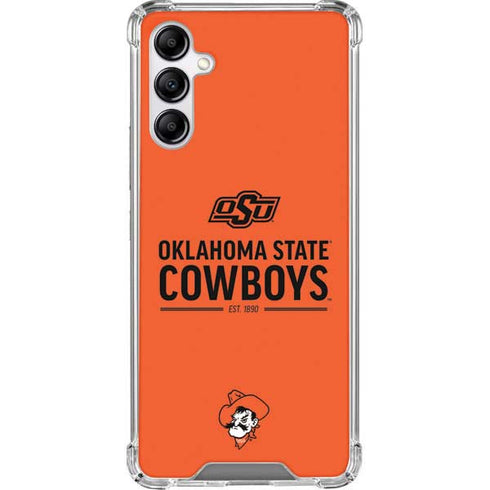 Oklahoma State University OK Cowboys Est 1890 Galaxy A14 5G Clear Case