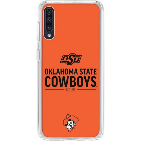Oklahoma State University OK Cowboys Est 1890 Galaxy A50 Clear Case