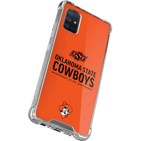 Oklahoma State University OK Cowboys Est 1890 Galaxy A51 5G Clear Case