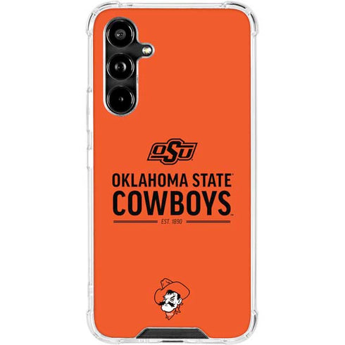 Oklahoma State University OK Cowboys Est 1890 Galaxy A54 5G Clear Case