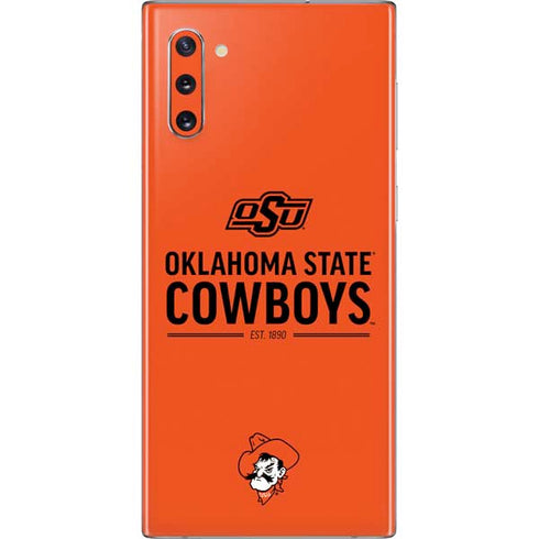 Oklahoma State University OK Cowboys Est 1890 Galaxy Note 10 Skin