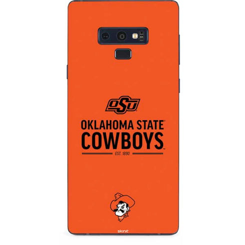 Oklahoma State University OK Cowboys Est 1890 Galaxy Note 9 Skin