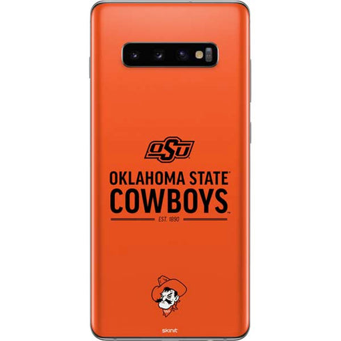 Oklahoma State University OK Cowboys Est 1890 Galaxy S10 Plus Skin