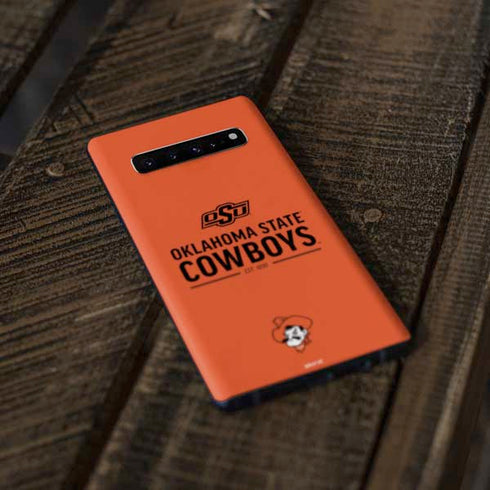 Oklahoma State University OK Cowboys Est 1890 Galaxy S10 Plus Skin