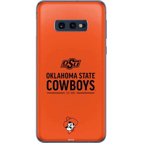 Oklahoma State University OK Cowboys Est 1890 Galaxy S10e Skin