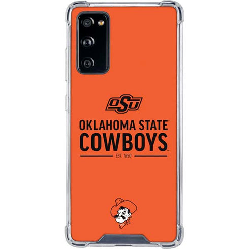 Oklahoma State University OK Cowboys Est 1890 Galaxy S20 FE Clear Case