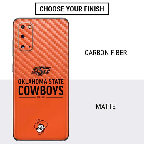Oklahoma State University OK Cowboys Est 1890 Galaxy S20 Skin