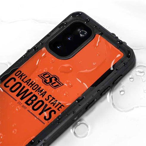 Oklahoma State University OK Cowboys Est 1890 Galaxy S20 Waterproof Case