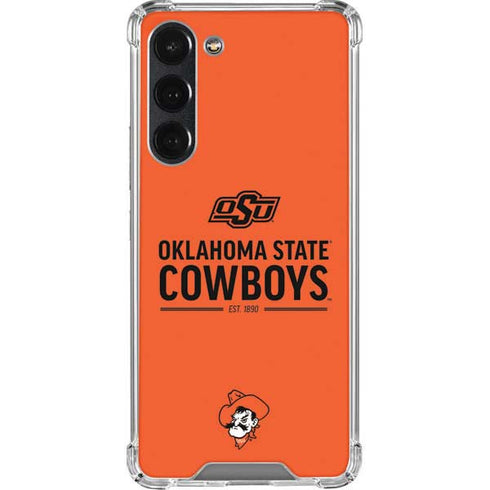 Oklahoma State University OK Cowboys Est 1890 Galaxy S23 Plus Clear Case