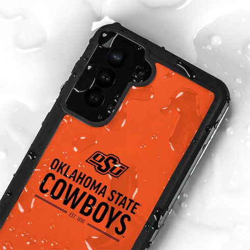 Oklahoma State University OK Cowboys Est 1890 Galaxy S23 Plus Waterproof Case