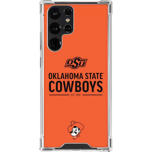 Oklahoma State University OK Cowboys Est 1890 Galaxy S24 Ultra Clear Case