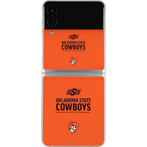 Oklahoma State University OK Cowboys Est 1890 Galaxy Z Flip3 5G Skin