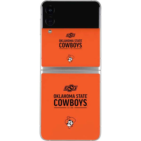 Oklahoma State University OK Cowboys Est 1890 Galaxy Z Flip4 5G Skin