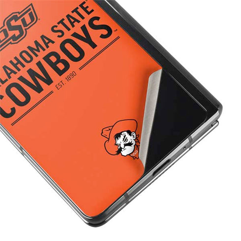 Oklahoma State University OK Cowboys Est 1890 Galaxy Z Fold2 5G Skin