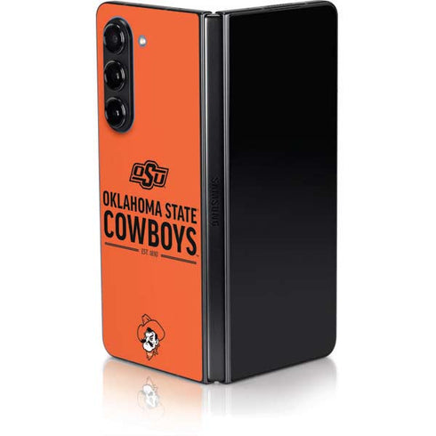 Oklahoma State University OK Cowboys Est 1890 Galaxy Z Fold5 5G Skin
