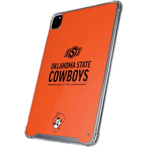 Oklahoma State University OK Cowboys Est 1890 iPad Pro 12.9in (2020) Clear Case