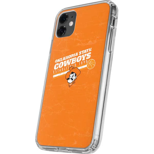 Oklahoma State University OK Cowboys Est 1890 iPhone 11 Clear Case