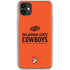 Oklahoma State University OK Cowboys Est 1890 iPhone 11 Clear Case