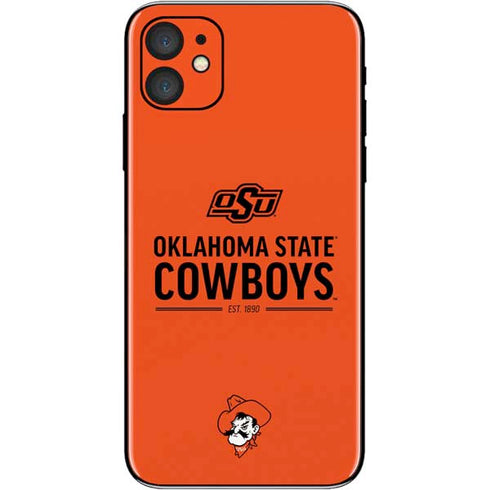 Oklahoma State University OK Cowboys Est 1890 iPhone 11 Skin