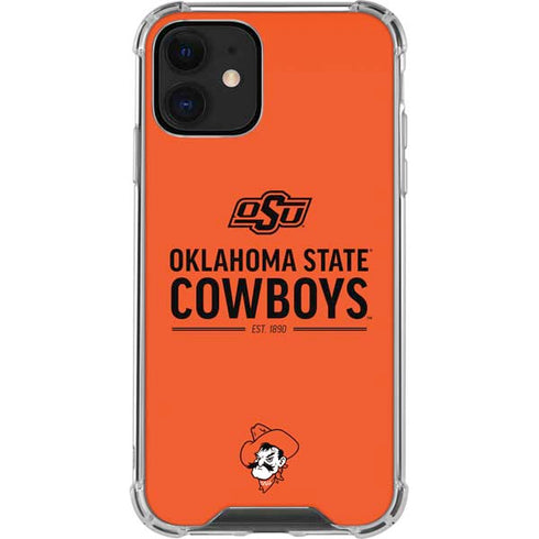 Oklahoma State University OK Cowboys Est 1890 iPhone 12 Mini Clear Case