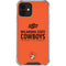 Oklahoma State University OK Cowboys Est 1890 iPhone 12 Mini Clear Case