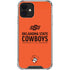 Oklahoma State University OK Cowboys Est 1890 iPhone 12 Mini Clear Case