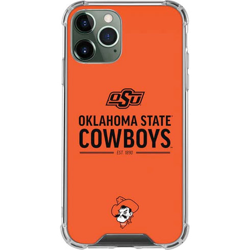 Oklahoma State University OK Cowboys Est 1890 iPhone 12 Pro Clear Case
