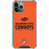 Oklahoma State University OK Cowboys Est 1890 iPhone 12 Pro Clear Case