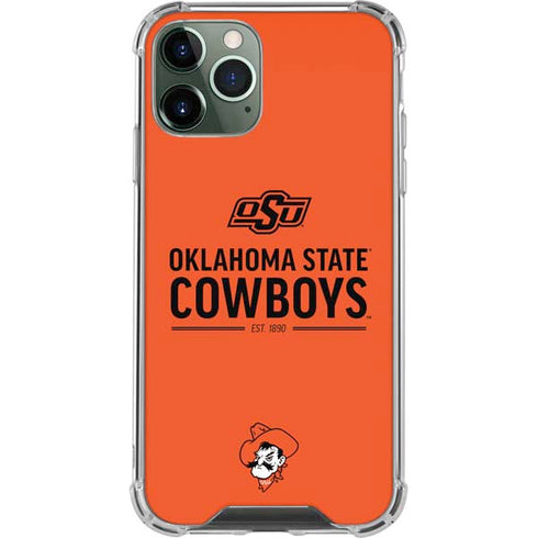Oklahoma State University OK Cowboys Est 1890 iPhone 12 Pro Max Clear Case