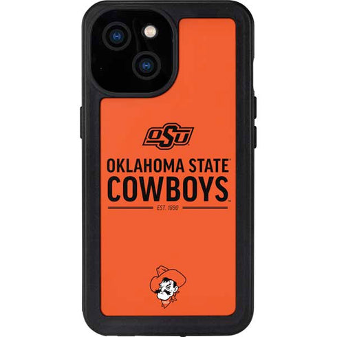 Oklahoma State University OK Cowboys Est 1890 iPhone 13 Mini Waterproof Case