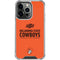 Oklahoma State University OK Cowboys Est 1890 iPhone 13 Pro Clear Case